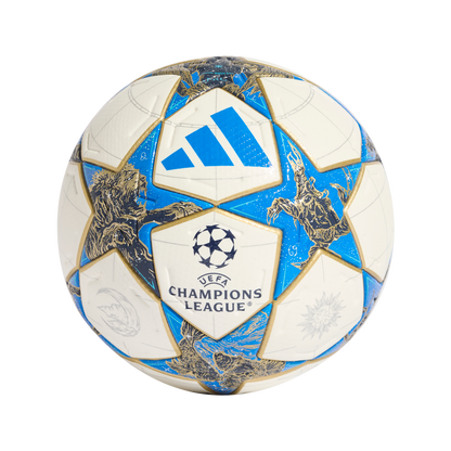 ADIDAS Ucl Pro 25/26 League Stage Ball (white/dark blue/PANTONE/gold met.) - Front Center View