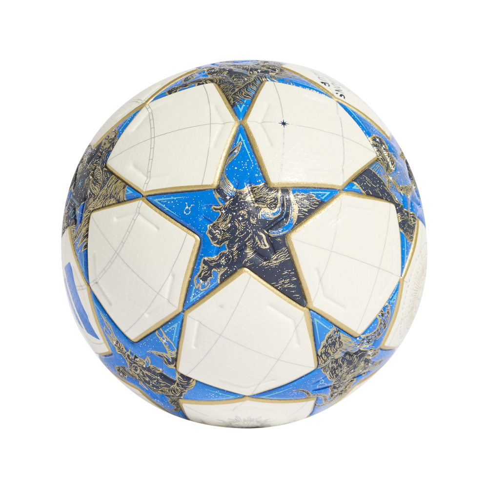 ADIDAS Ucl Pro 25/26 League Stage Ball (white/dark blue/PANTONE/gold met.) - Back Center View