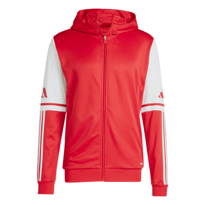 ADIDAS Squadra 25 Kapuzenjacke Herren (team power red 2/white) - Front View
