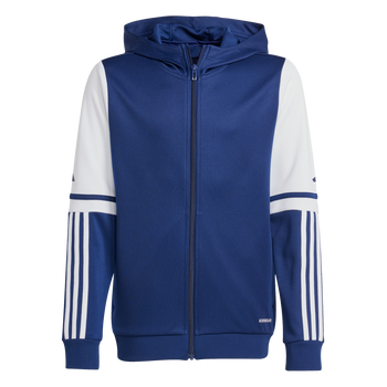 ADIDAS Squadra 25 Kids Kapuzenjacke (team navy blue 2/white) - Front View