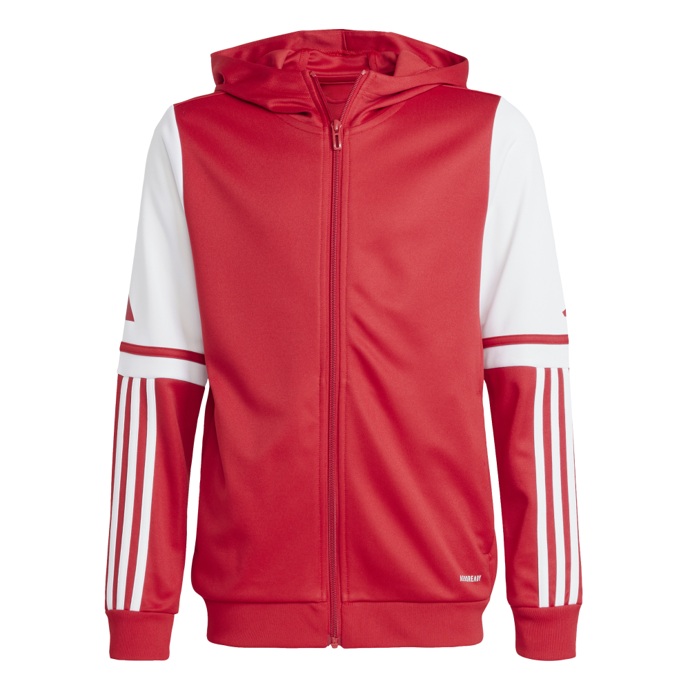 ADIDAS Squadra 25 Kids Kapuzenjacke (team power red 2/white) - Front View