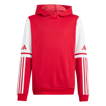 ADIDAS Squadra 25 Sweat Kids Hoodie (team power red 2/white) - Front View