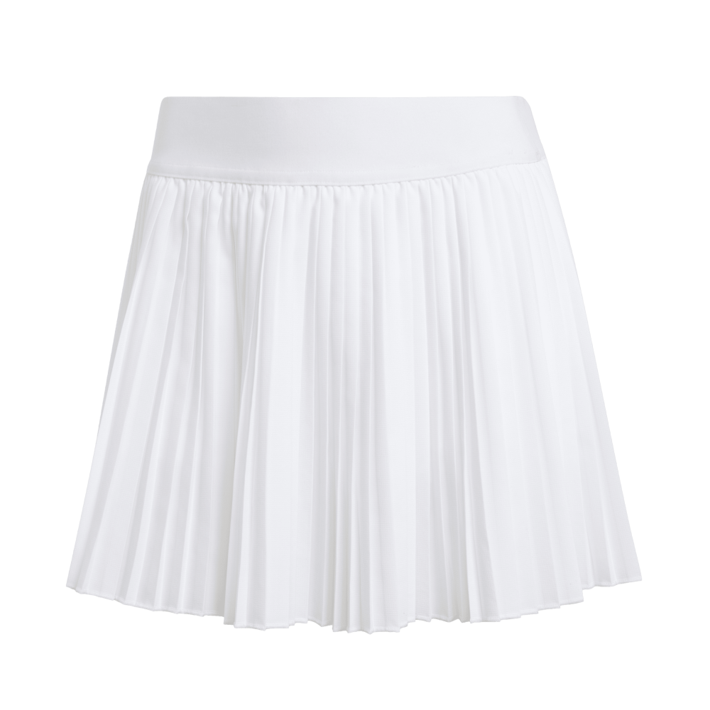 ADIDAS Club Pleated Tennisrock Damen (white) - Front Center View