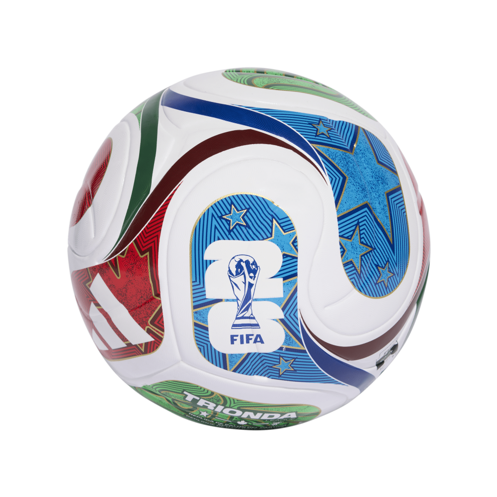 ADIDAS Fifa Wm 26™ Trionda League Ball (white/team royal blue/solar blue/power red) - Front Center View