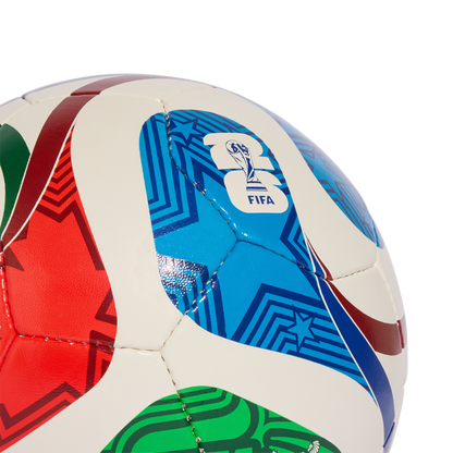 ADIDAS Ball Fifa World Cup 26™ Trionda Training Sala (white/team royal blue/solar blue/power red) - Detail View 2