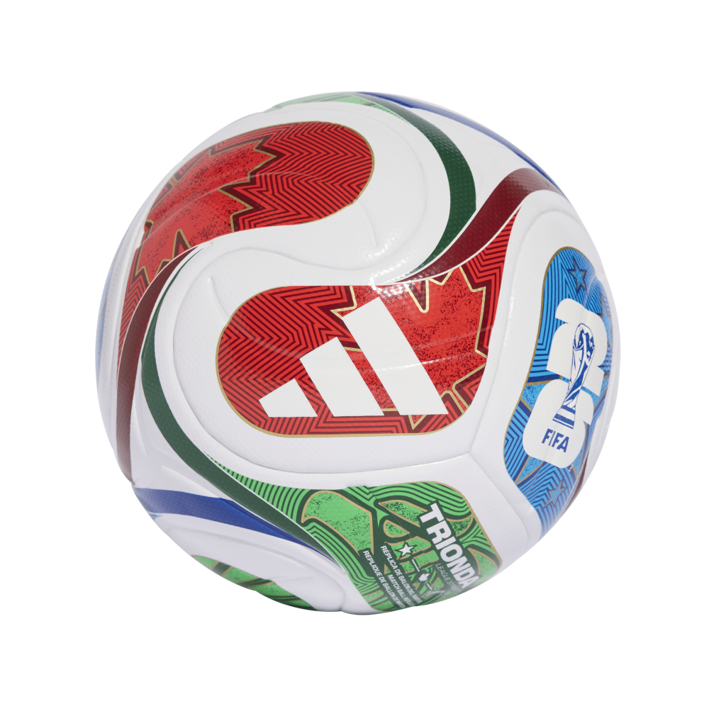 ADIDAS Ball Fifa World Cup 26™ Trionda League Junior 350 (white/team royal blue/solar blue/power red) - Back Center View