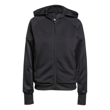 ADIDAS Tiro 25 Kapuzenjacke Damen (black) - Front View