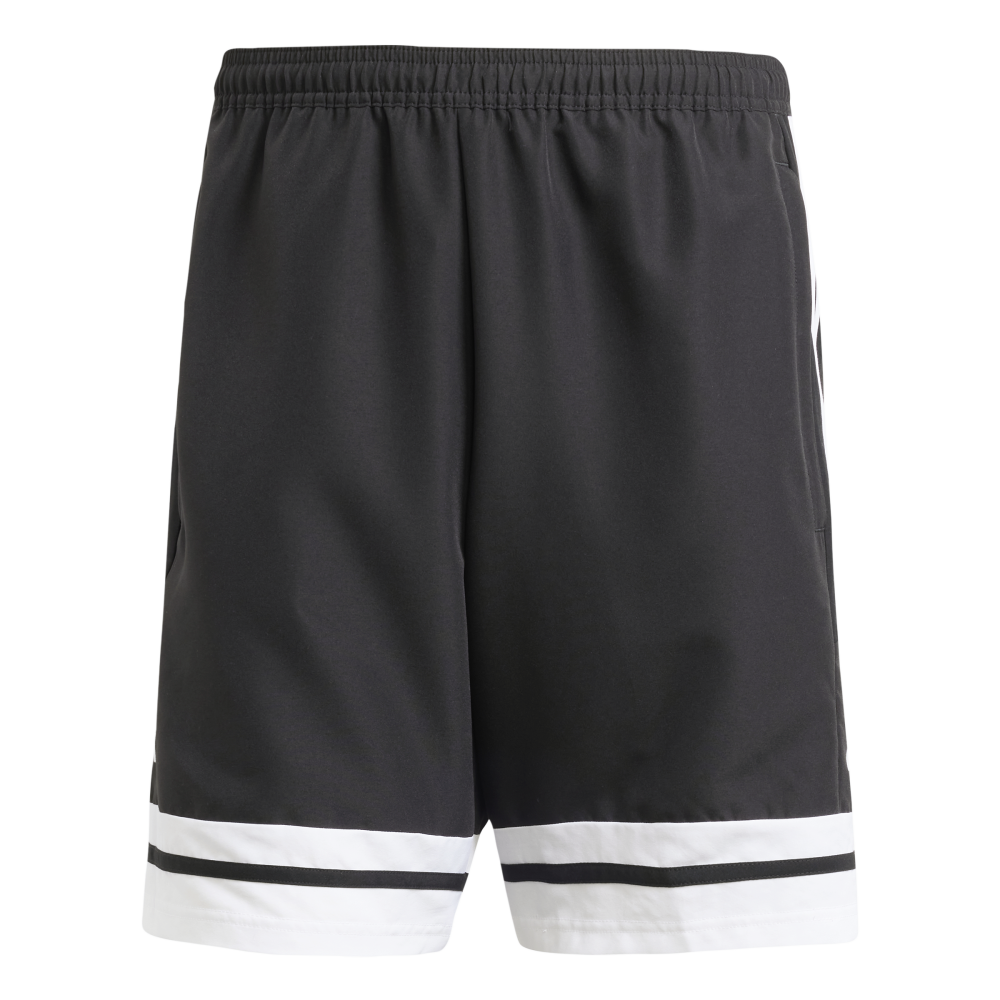 ADIDAS Squadra 25 Downtime Shorts Herren (black/white) - Front View