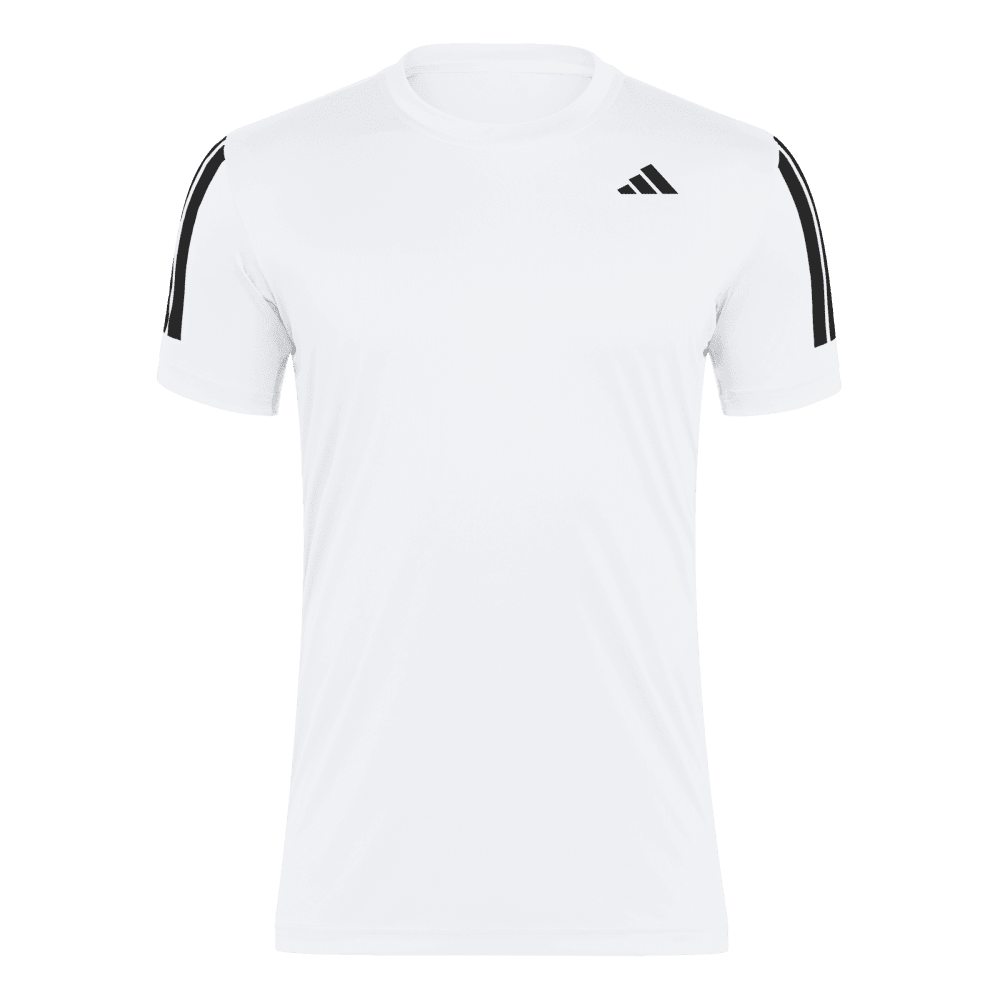 ADIDAS Club Tennis Climacool 3-Streifen T-Shirt Herren (white) - Front View