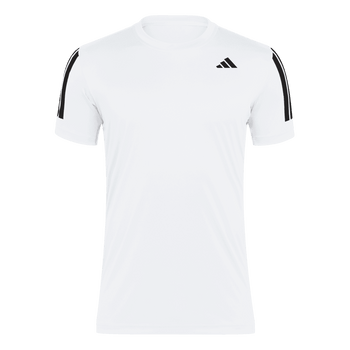 ADIDAS Club Tennis Climacool 3-Streifen T-Shirt Herren (white) - Front View
