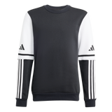 ADIDAS Squadra 25 Kids Sweatshirt (black/white) - Front View