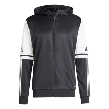 ADIDAS Squadra 25 Kapuzenjacke Herren (black/white) - Front View