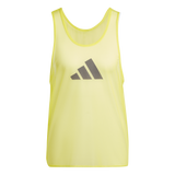 ADIDAS Training 24 Leibchen (shock yellow) - Front View