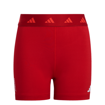 ADIDAS Techfit Kurze Leggings Kind (team power red 2/bright red/white) - Front View