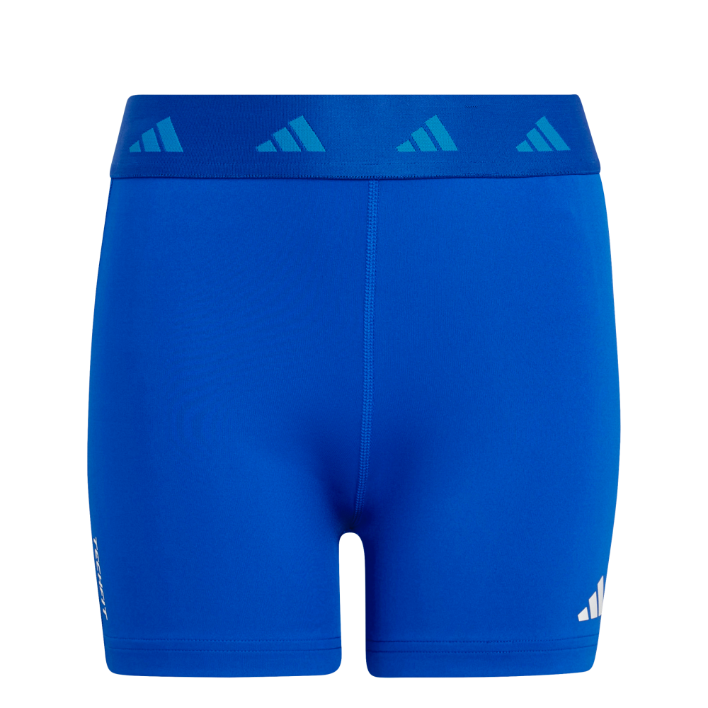 ADIDAS Techfit Kurze Leggings Kind (team royal blue/bright royal/white) - Front View