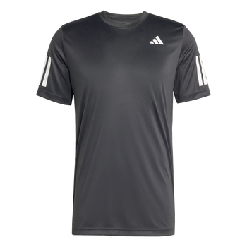 ADIDAS Club Tennis Climacool 3-Streifen T-Shirt Herren (black) - Front Center View