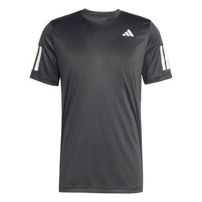 ADIDAS Club Tennis Climacool 3-Streifen T-Shirt Herren (black) - Front Center View