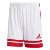 ADIDAS Squadra 25 Shorts Herren (white/team power red 2) - Front View