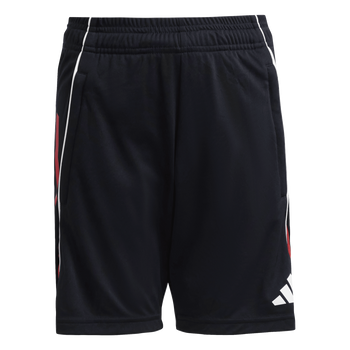ADIDAS Tiro 25 Competition Kids Trainingsshorts (black/team power red 2) - Front Center View
