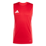 ADIDAS Tiro 25 Competition Sleeveless Trikot Herren (team power red 2/pure ruby) - Front View