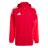 ADIDAS Tiro 25 Competition All-Weather Jacke Herren (team power red 2/pure ruby) - Front View