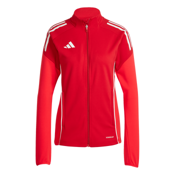 ADIDAS Tiro 25 Competition Trainingsjacke Damen (team power red 2/pure ruby) - Front Center View