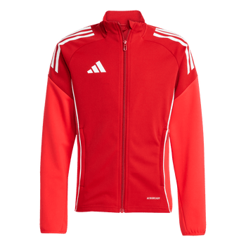 ADIDAS Tiro 25 Competition Kids Trainingsjacke (team power red 2/pure ruby) - Front Center View