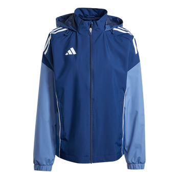 ADIDAS Tiro 25 Competition All-Weather Jacke Damen (team navy blue 2/crew blue) - Front Center View