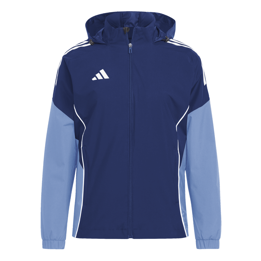 ADIDAS Tiro 25 Competition All-Weather Jacke Damen (team navy blue 2/crew blue) - Front View