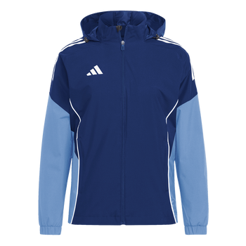 ADIDAS Tiro 25 Competition All-Weather Jacke Damen (team navy blue 2/crew blue) - Front View