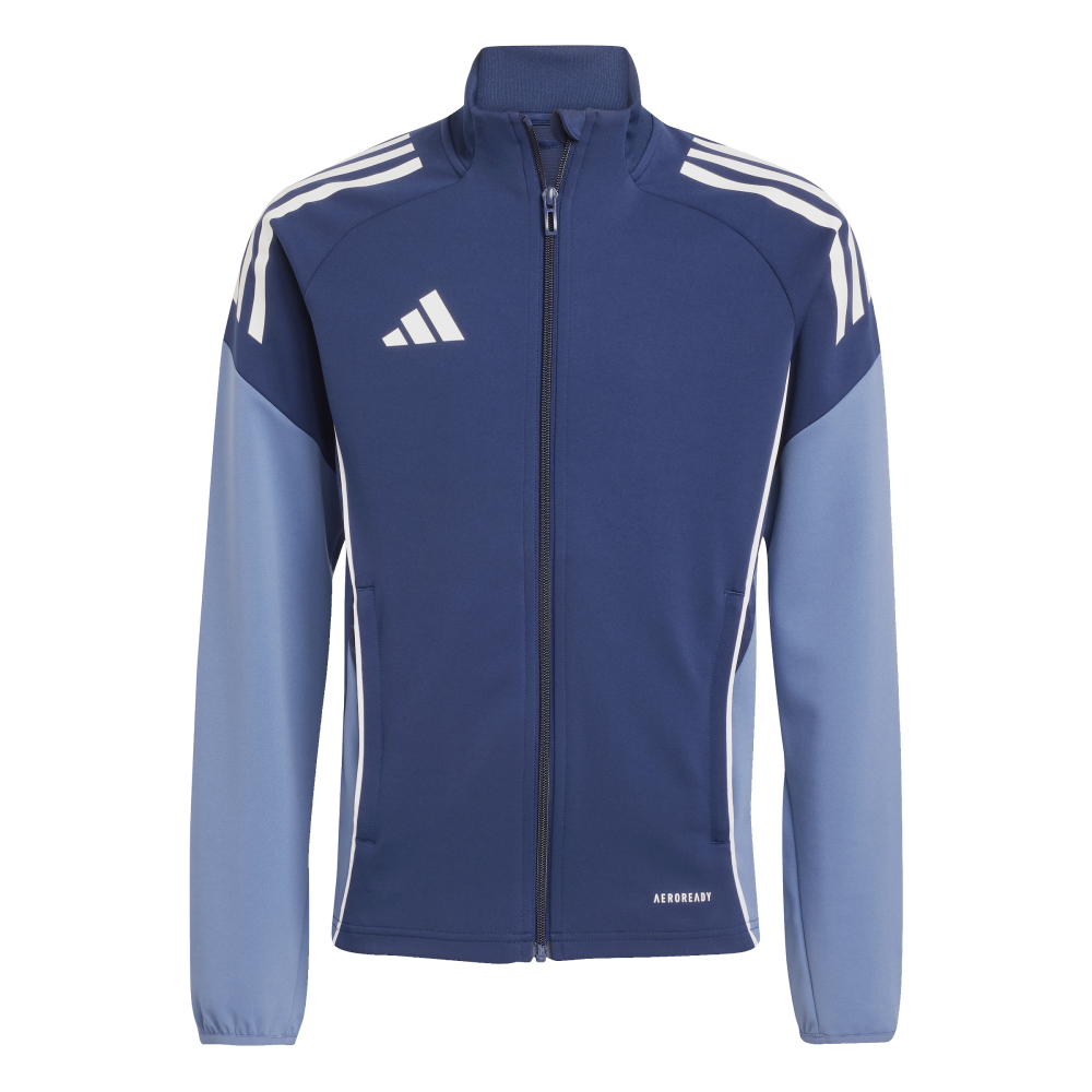 ADIDAS Tiro 25 Competition Kids Trainingsjacke (team navy blue 2/crew blue) - Front View