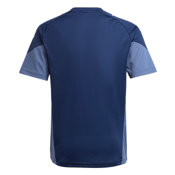 ADIDAS Tiro 25 Competition Kids Trainingstrikot (team navy blue 2/crew blue) - Back Center View