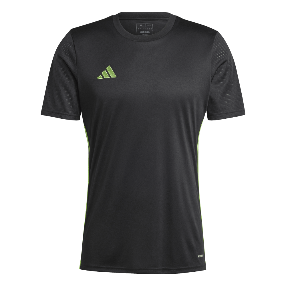 ADIDAS Tabela 23 Trikot Herren (black/semi lucid lime) - Front View