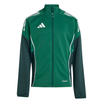 ADIDAS Tiro 25 Competition Kids Trainingsjacke (team dark green/shadow green) - Front Center View