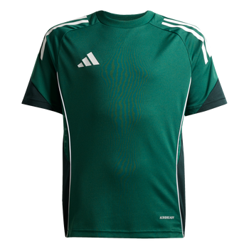 ADIDAS Tiro 25 Competition Kids Trainingstrikot (team dark green/shadow green) - Front Center View