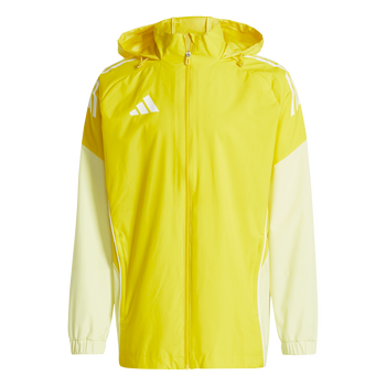 ADIDAS Tiro 25 Competition All-Weather Jacke Herren (team yellow/pulse yellow) - Front Center View