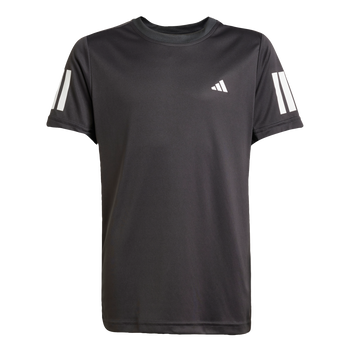 ADIDAS Club Tennis 3-Streifen Kids T-Shirt (black) - Front View