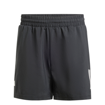 ADIDAS Club Tennis 3-Streifen Kids Shorts (black) - Front View
