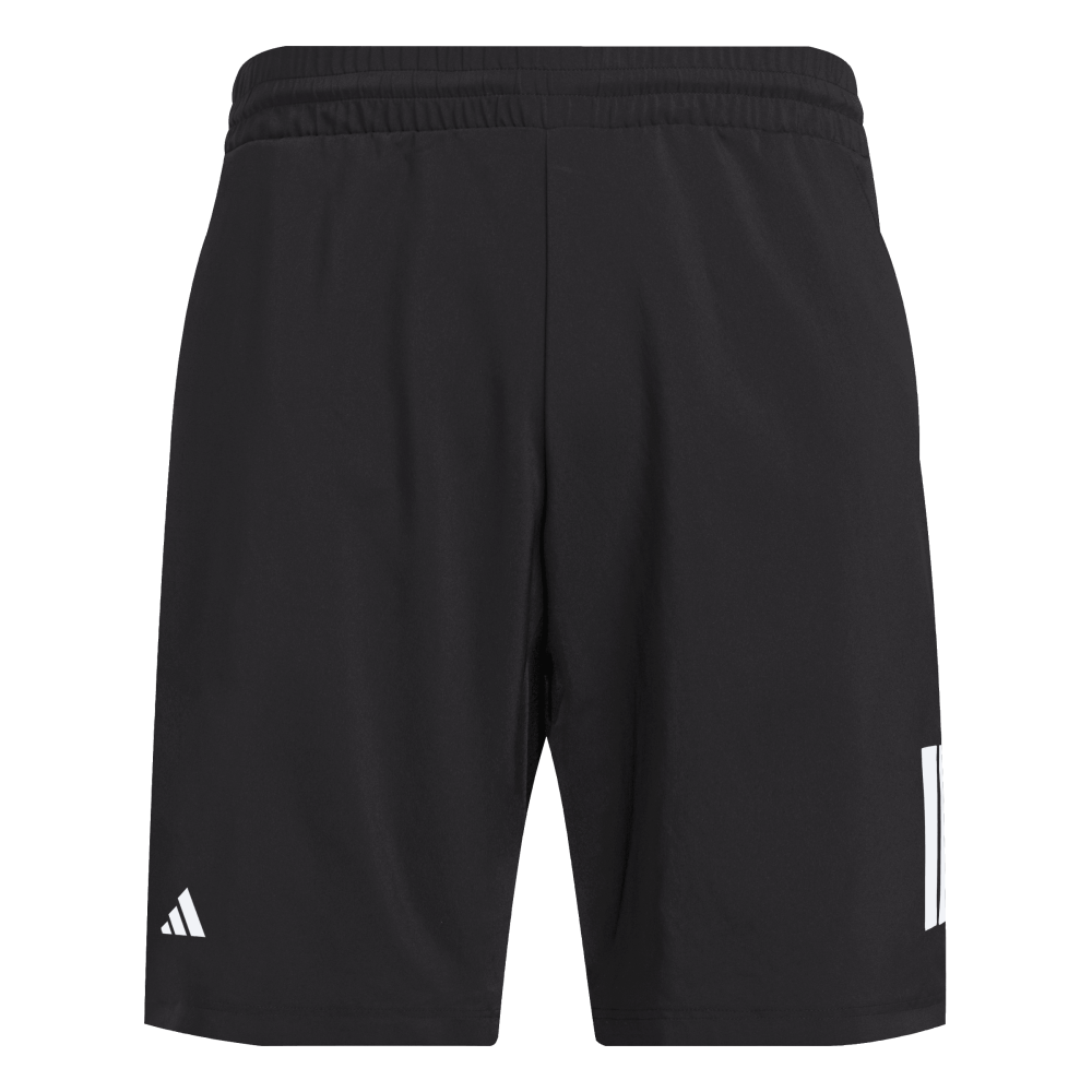 ADIDAS Club Tennis 3-Streifen Kids Shorts (black) - Front View