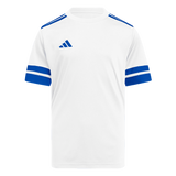 ADIDAS Squadra 25 Kids Trikot (white/team royal blue) - Front View