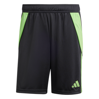 ADIDAS Tiro 24 Shorts Herren (BLACK/semi lucid lime) - Front View