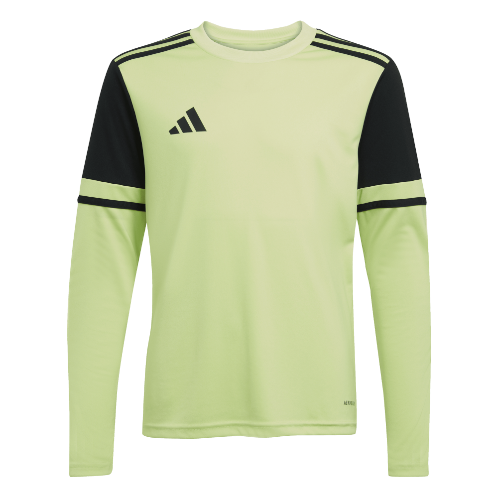 ADIDAS Squadra 25 Long Sleeve Kids Torwarttrikot (pulse lime/black) - Front View