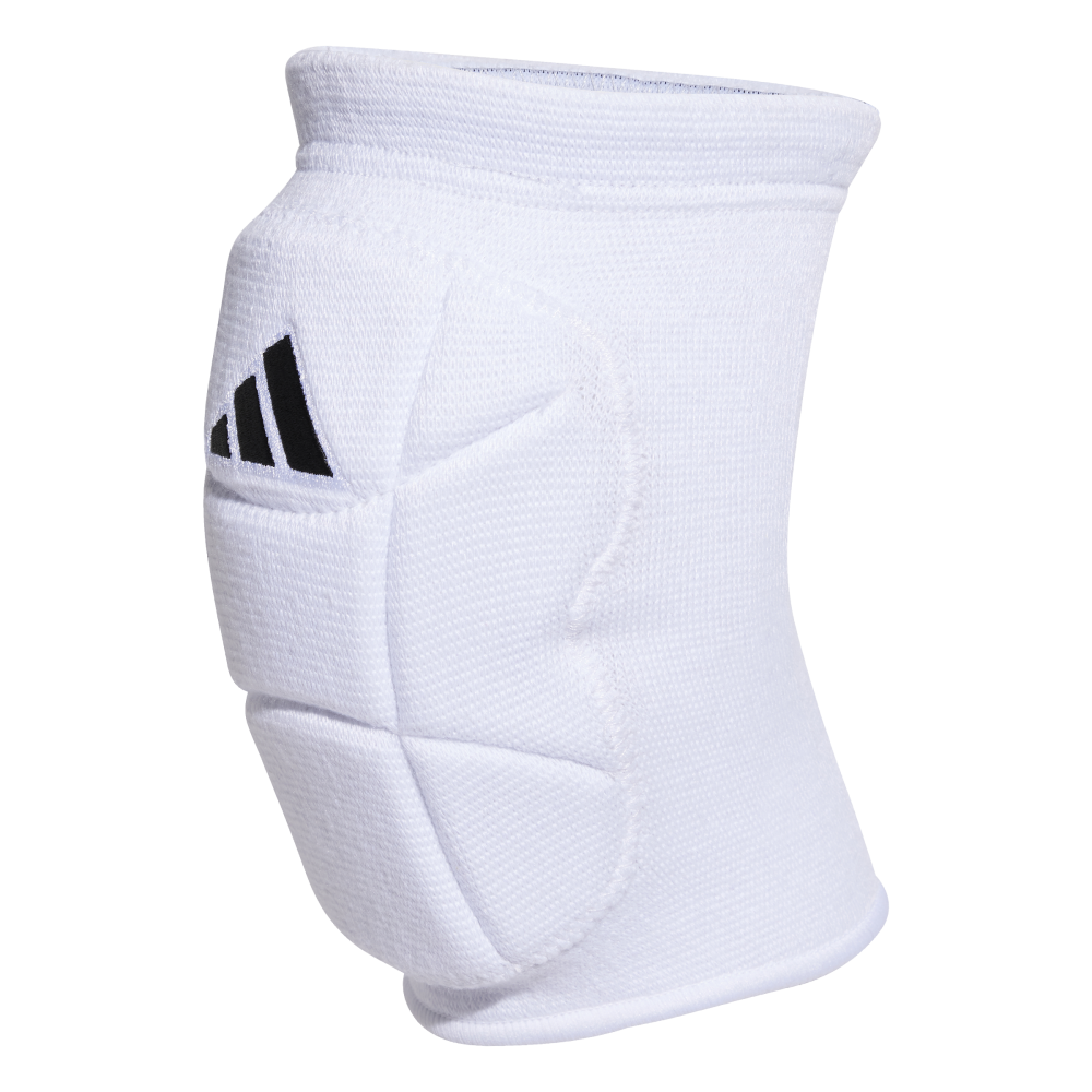 ADIDAS Elite Volleyball Kids Knieschoner (white/black) - Front Center View