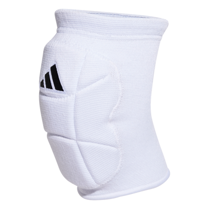 ADIDAS Elite Volleyball Kids Knieschoner (white/black) - Front Center View