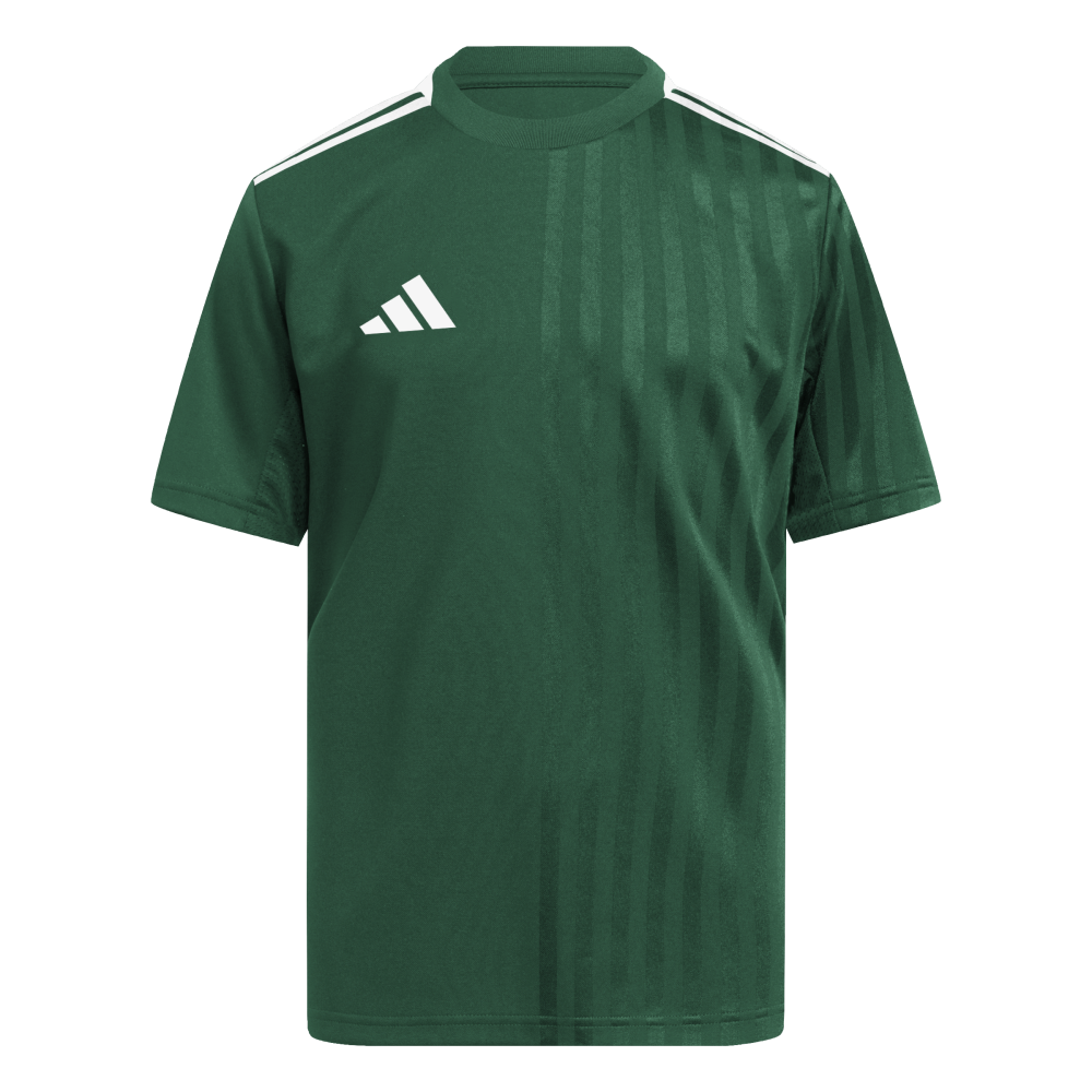 ADIDAS Campeon 25 Kids Trikot (team dark green/white) - Front View