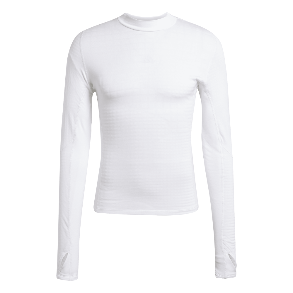 ADIDAS Techfit Cold.Rdy Longsleeve Herren (white) - Front Center View