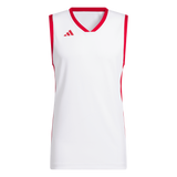 ADIDAS 3G Speed Basketballtrikot Zum Wenden Herren (white/team power red) - Front View