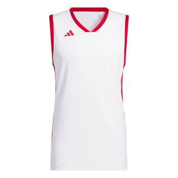 ADIDAS 3G Speed Basketballtrikot Zum Wenden Herren (white/team power red) - Front View