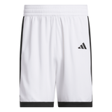 ADIDAS 3G Speed Basketballshorts Im Wendedesign Herren (white/black) - Front View