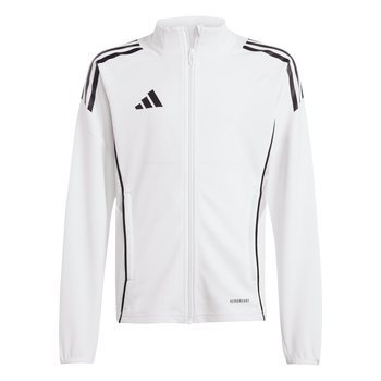 ADIDAS Tiro 25 Competition Kids Trainingsjacke (white/black) - Front Center View